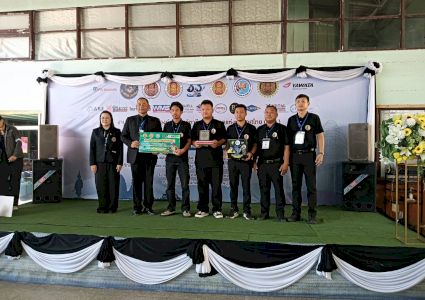 เครื่องเชื่อมเวลเทค T-REX จอมพลัง ได้เป็นเครื่องเชื่อมในการแข่งขันงานเชื่อมระดับ ปวส.