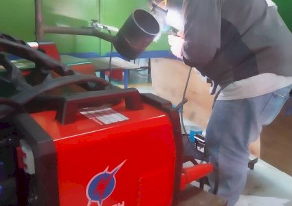 เครื่องเชื่อมเวลเทค T-REX จอมพลัง ได้เป็นเครื่องเชื่อมในการแข่งขันงานเชื่อมระดับ ปวส.