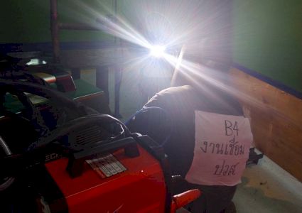 เครื่องเชื่อมเวลเทค T-REX จอมพลัง ได้เป็นเครื่องเชื่อมในการแข่งขันงานเชื่อมระดับ ปวส.