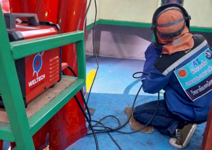 เครื่องเชื่อมเวลเทค T-REX จอมพลังได้รับเลือกเป็นเครื่องเชื่อมในการแข่งขันงานเชื่อมของวิทยาลัยอาชีวะทั่วประเทศ